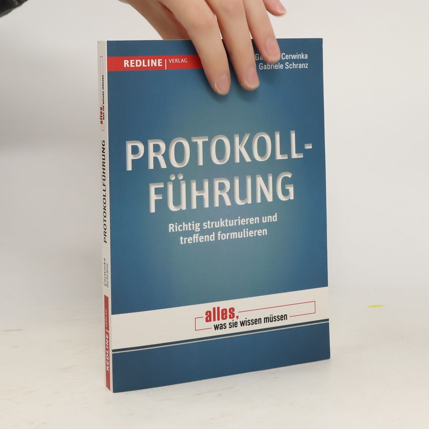 Gabriele Cerwinka Protokollführung
