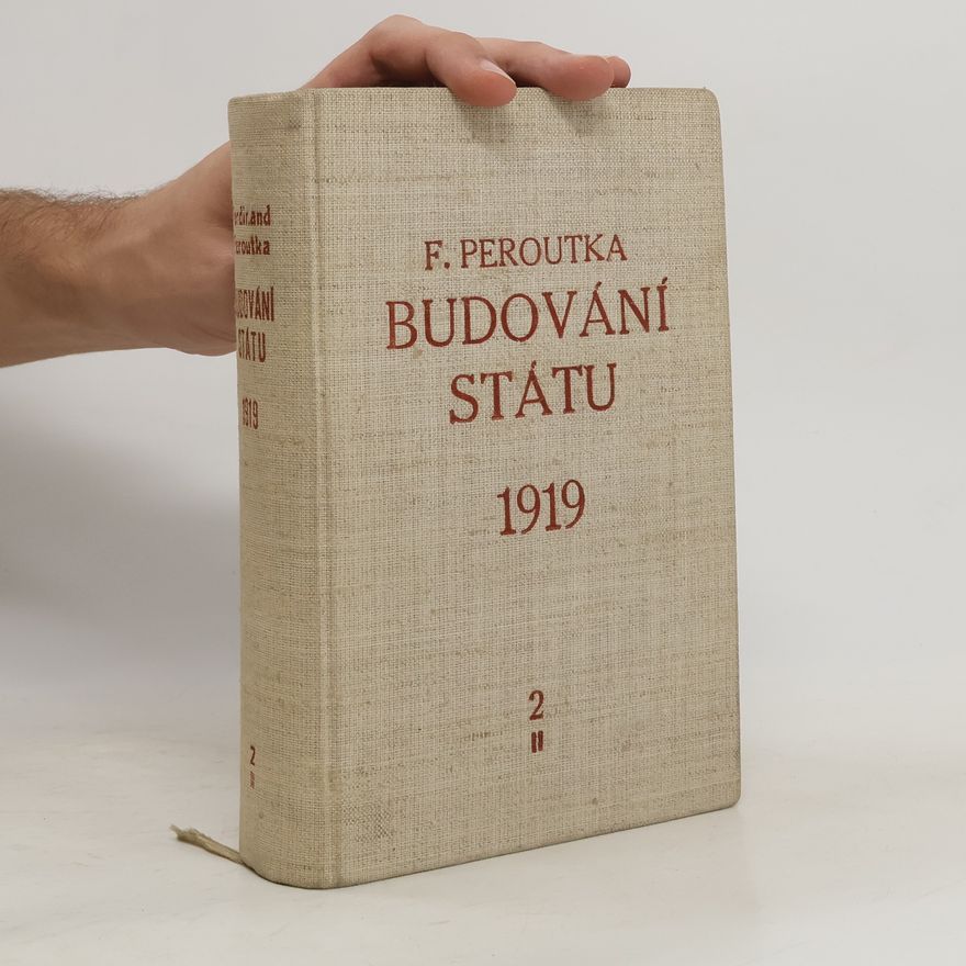 Ferdinand Peroutka Budování státu 2
