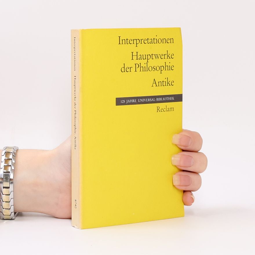 Andreas Graeser Hauptwerke der Philosophie