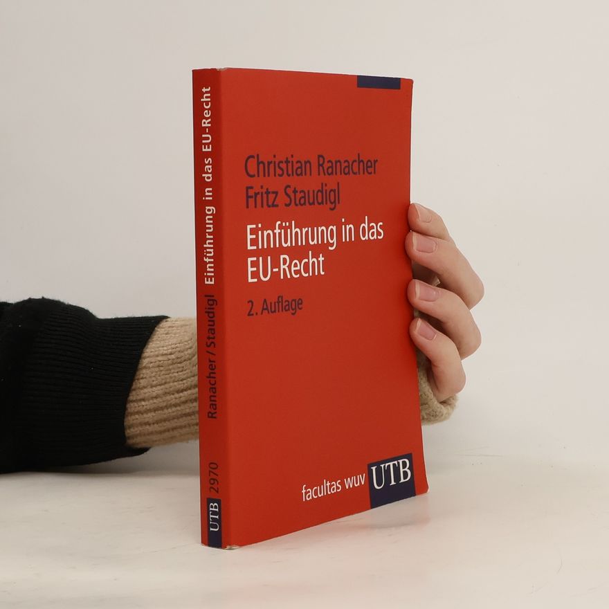 Christian Ranacher Einführung in das EU-Recht