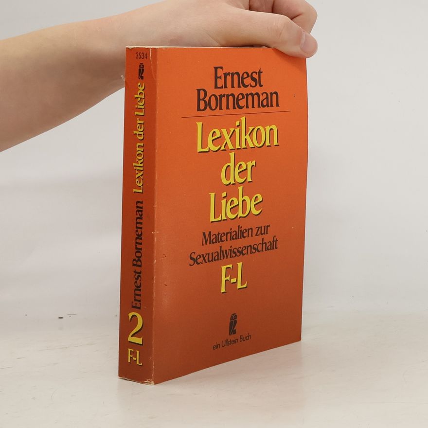 Ernest Bornemann Lexikon der Liebe
