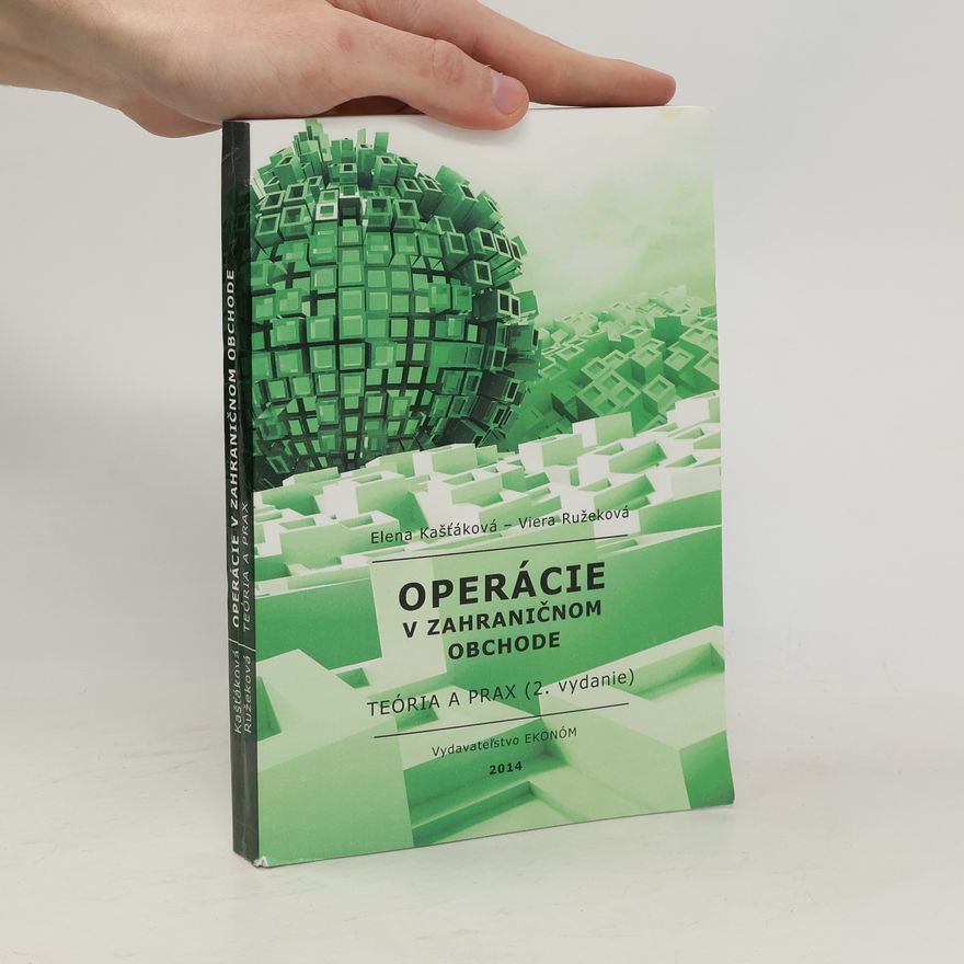 Elena Kašťáková Operácie v zahraničnom obchode