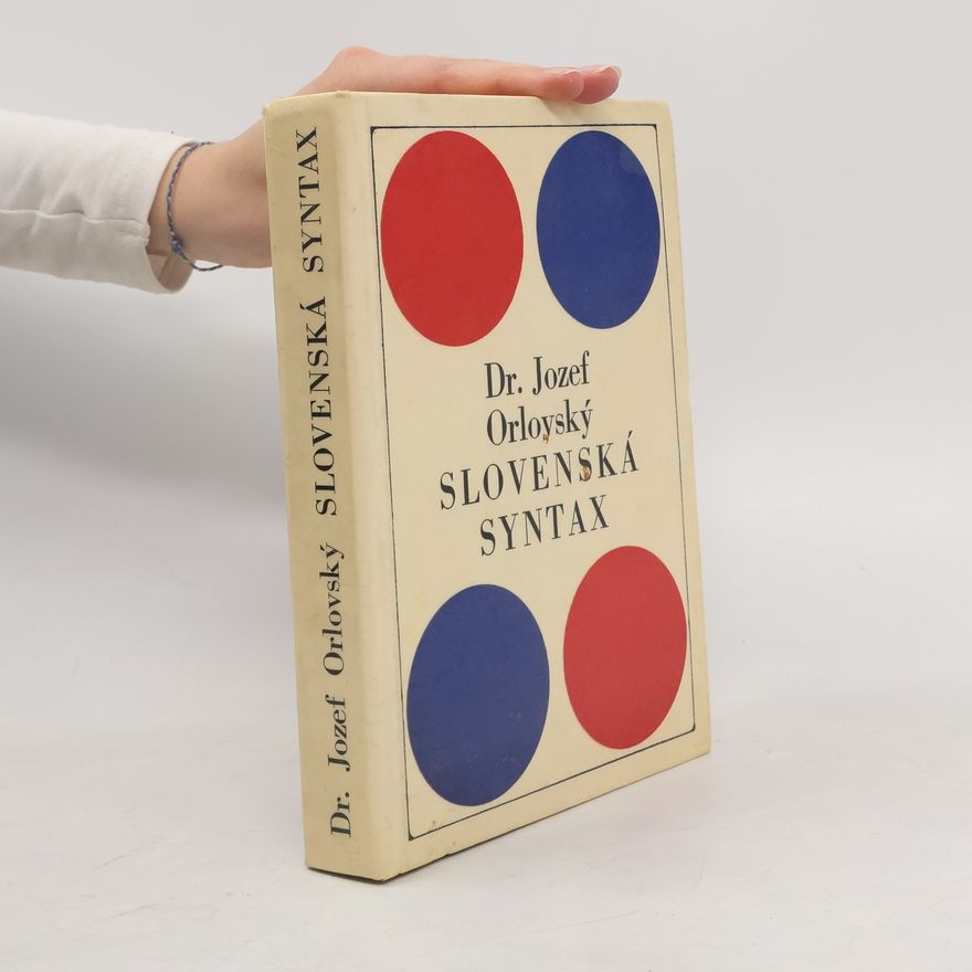 Jozef Orlovský Slovenská syntax