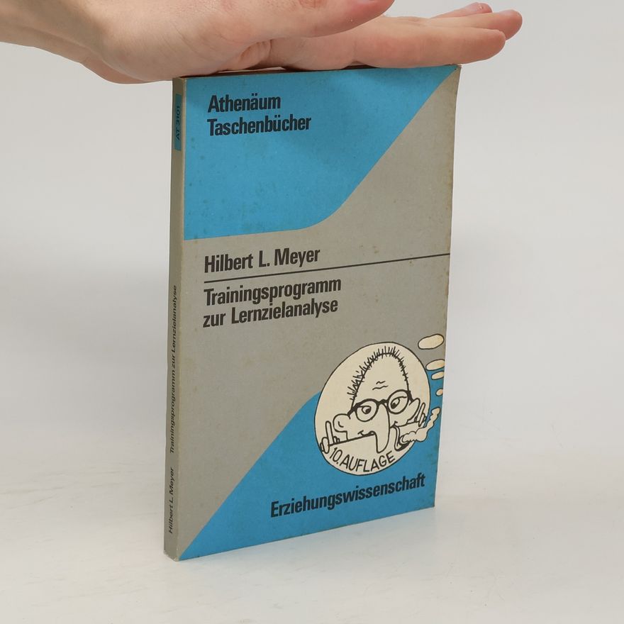 Hilbert Meyer Trainingsprogramm zur Lernzielanalyse