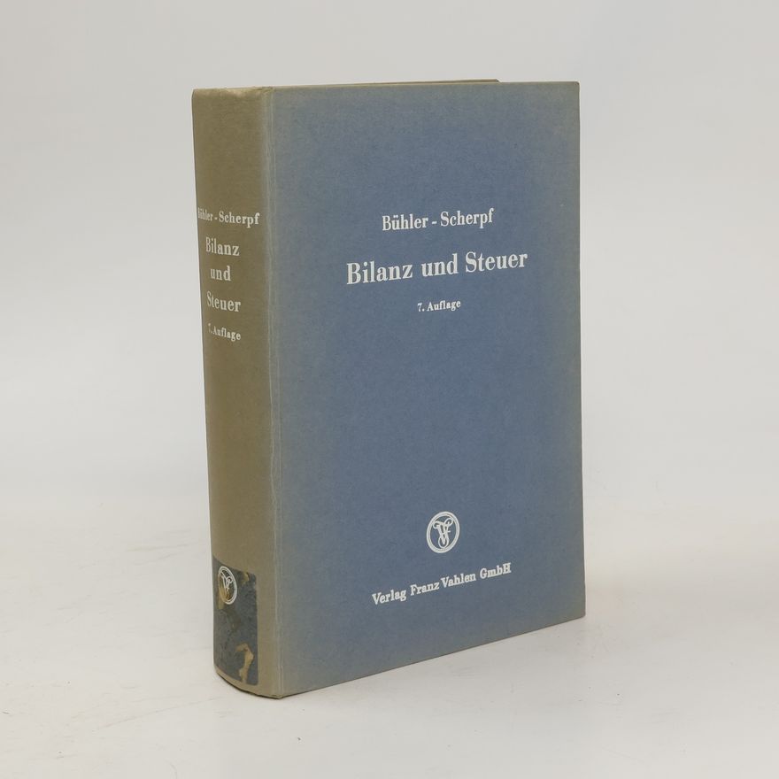 Ottmar Bühler Bilanz und Steuer