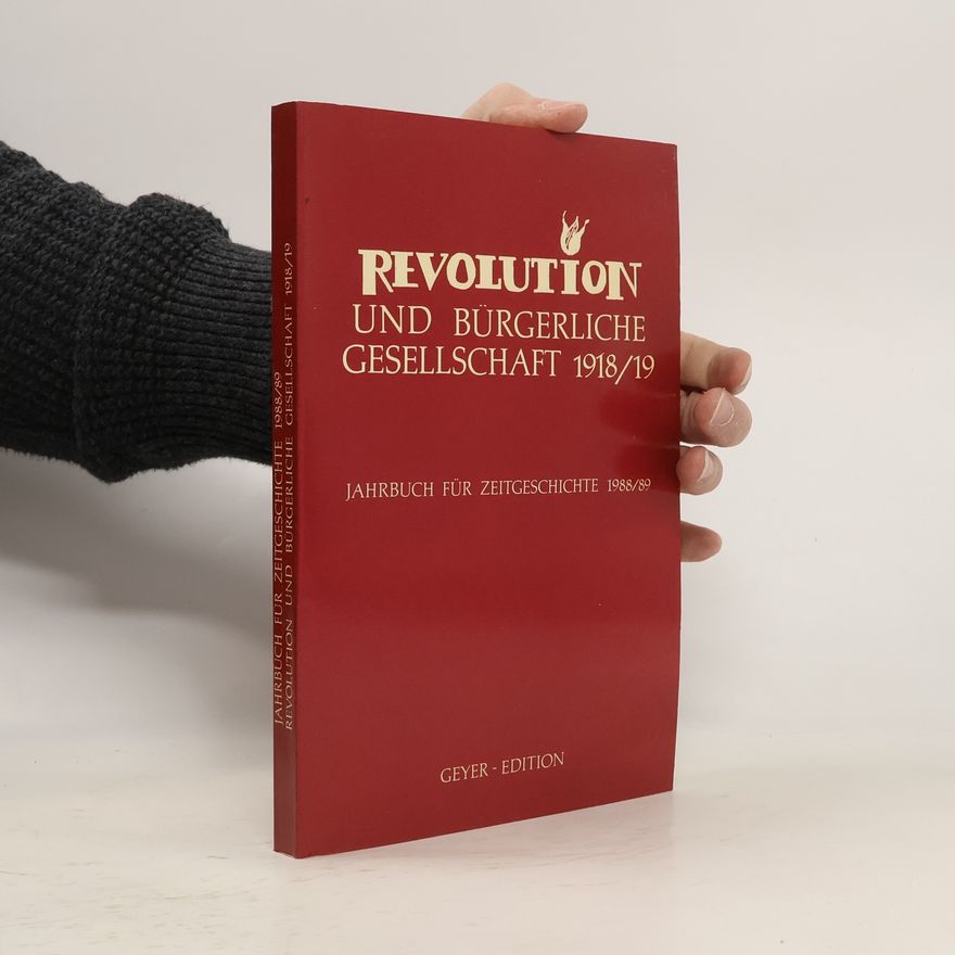 Siegfried Mattl Revolution und bürgerliche Gesellschaft 1918, 20 [neunzehnhundertachtzehn, zwanzig]