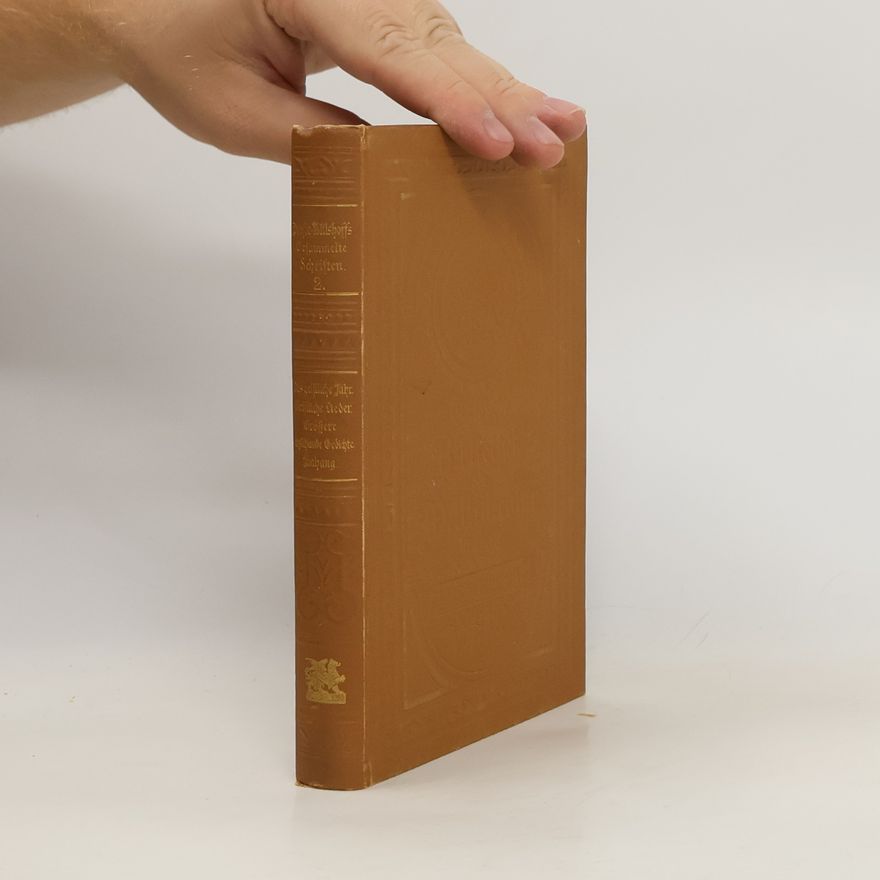 Annette Freiin von Droste-Hülshoff Gesannelte Schriften 2