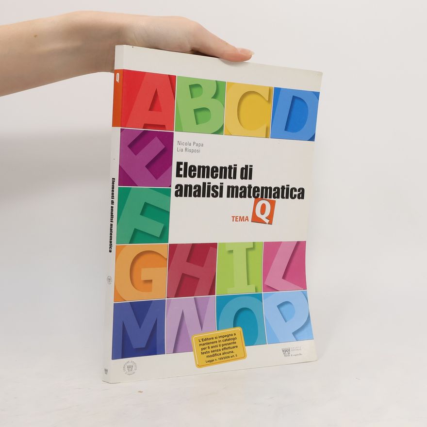 Lia Risposi Elementi di analisi matematica. Tema Q
