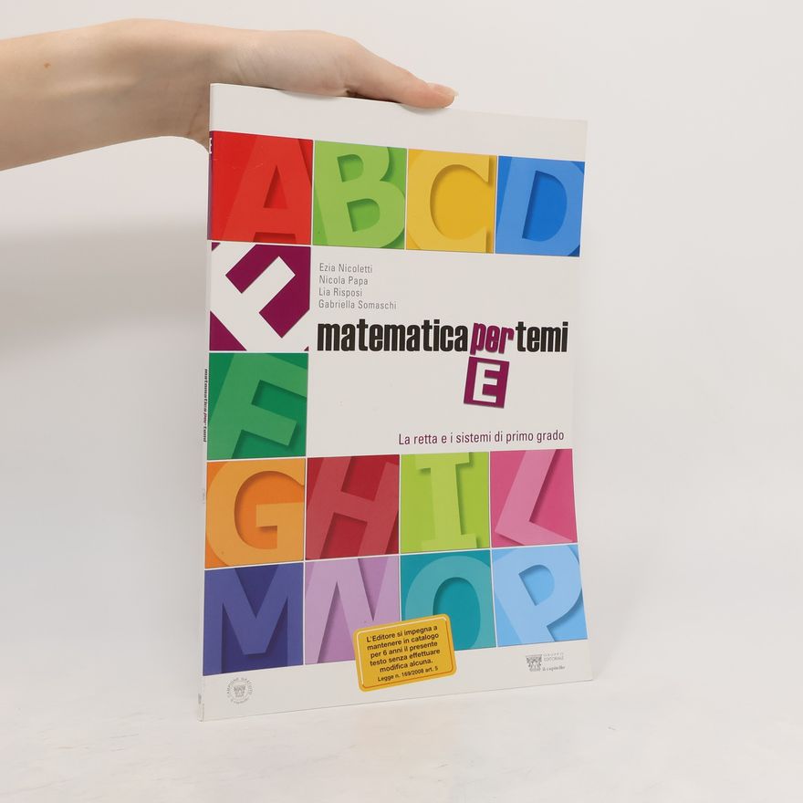 Gabriella Somaschi Matematica per temi E