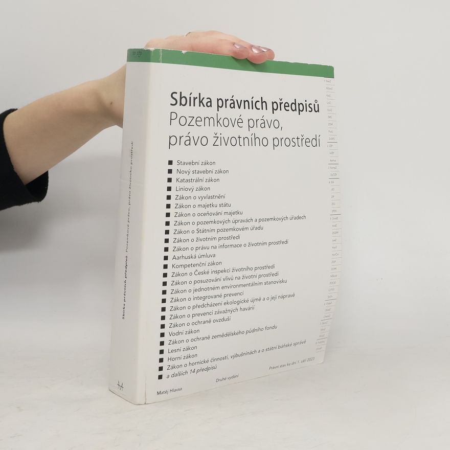 Matěj Hlavsa Sbírka právních předpisů