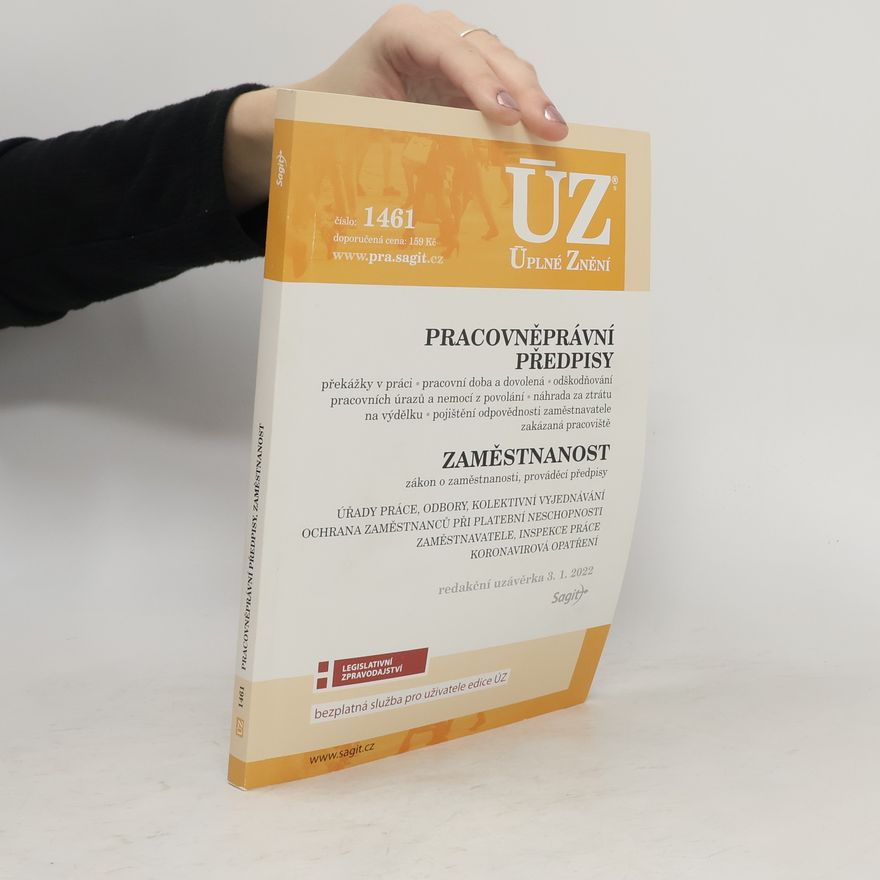 Kolektiv autorů Pracovněprávní předpisy, Zaměstnanost