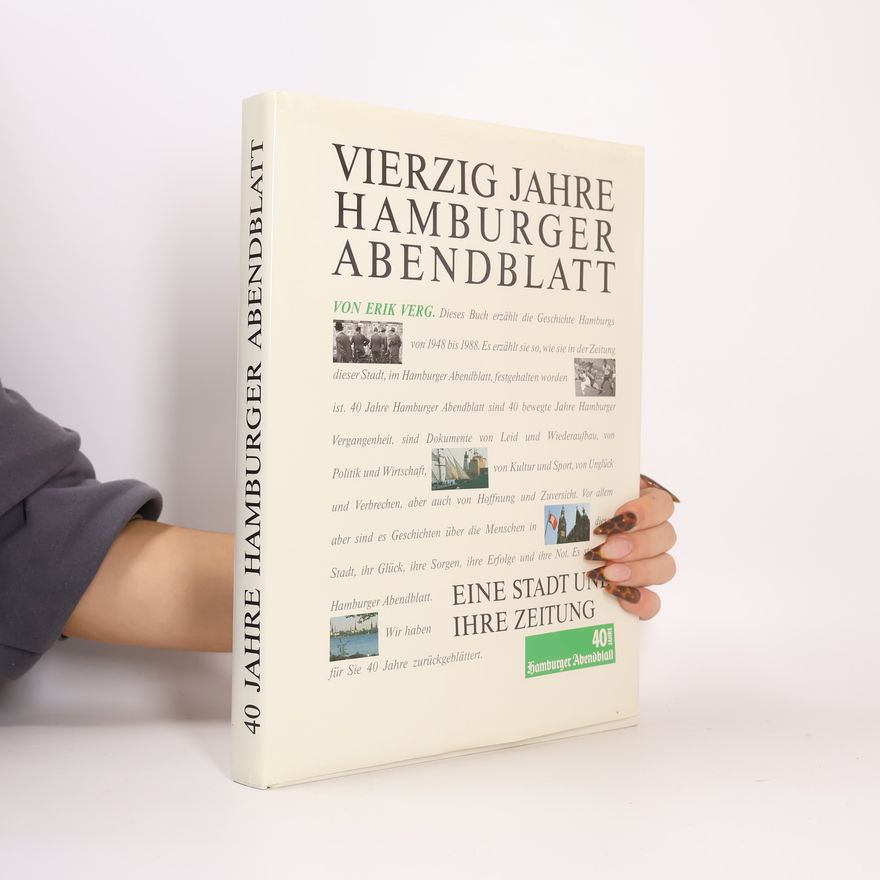 Erik Verg Vierzig Jahre Hamburger Abendblatt