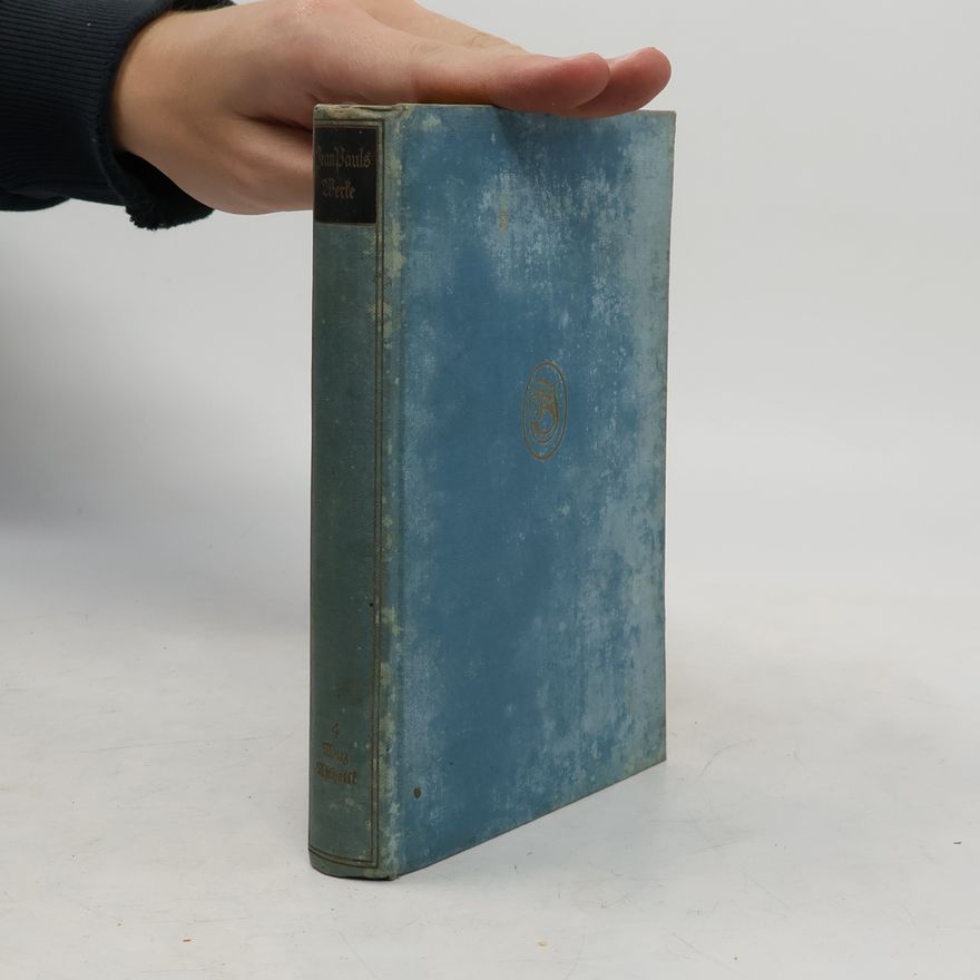 Rudolf Wustmann Jean Pauls Werke 4