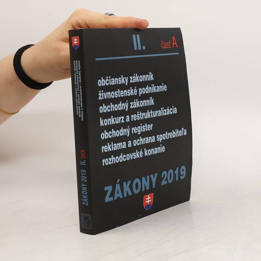 Kolektiv autorů Zákony 2019 II. časť A