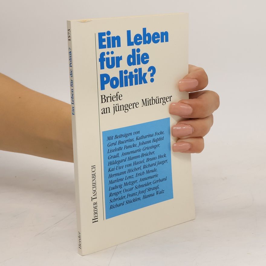 Sonja Schmid-Burgk Ein Leben für die Politik?