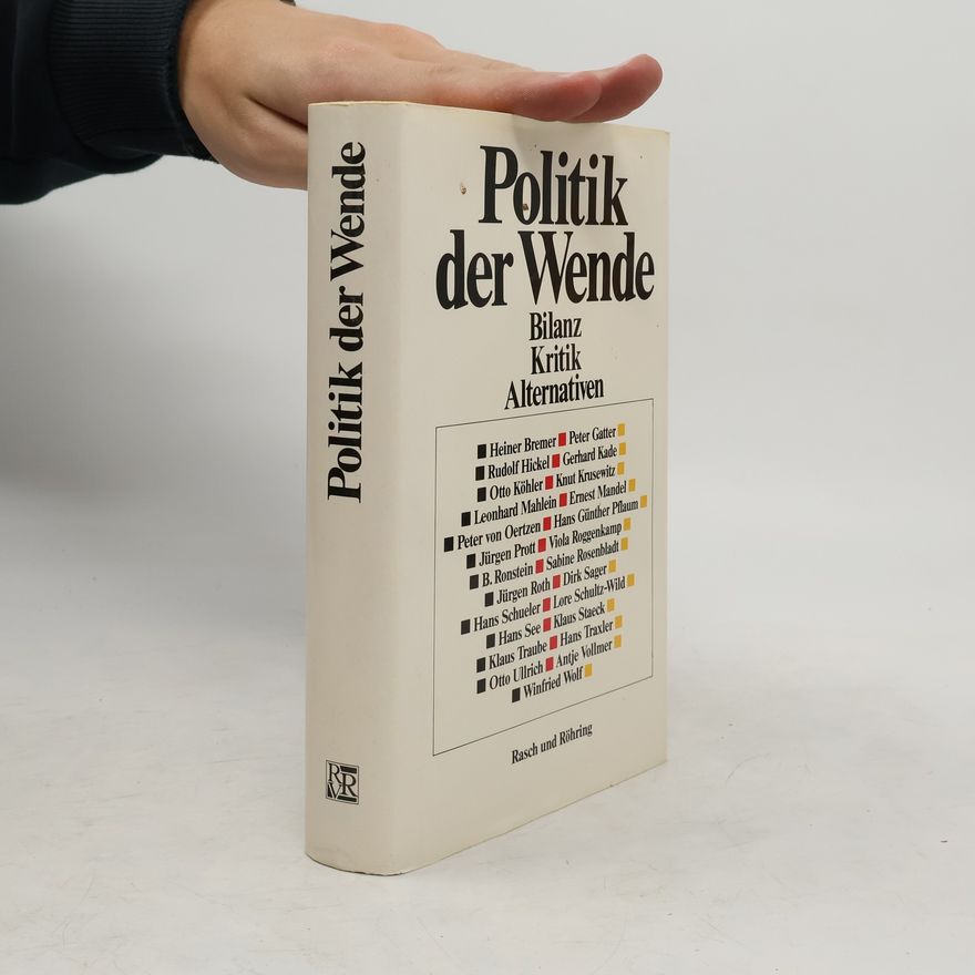 Heiner Bremer Politik der Wende