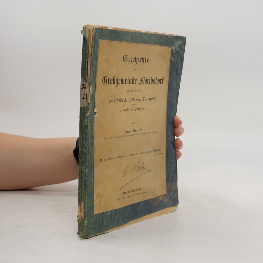 Hans Smital Geschichte der Großgemeinde Floridsdorf
