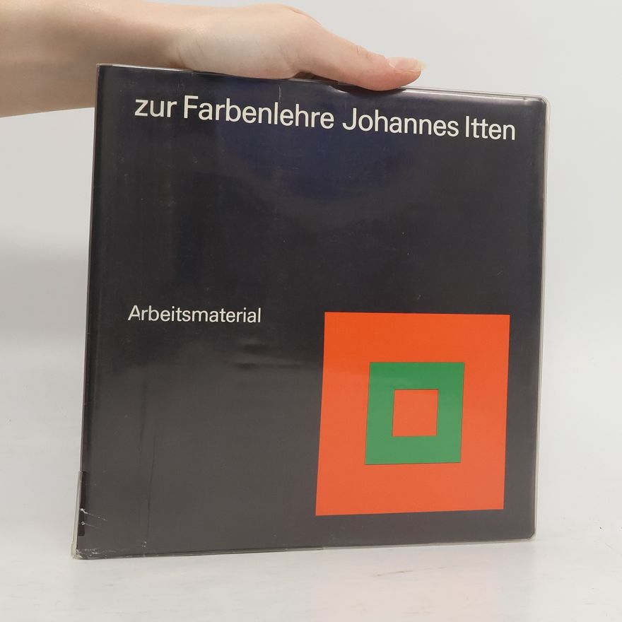 Johannes Itten Zur Farbenlehre Johannes Itten