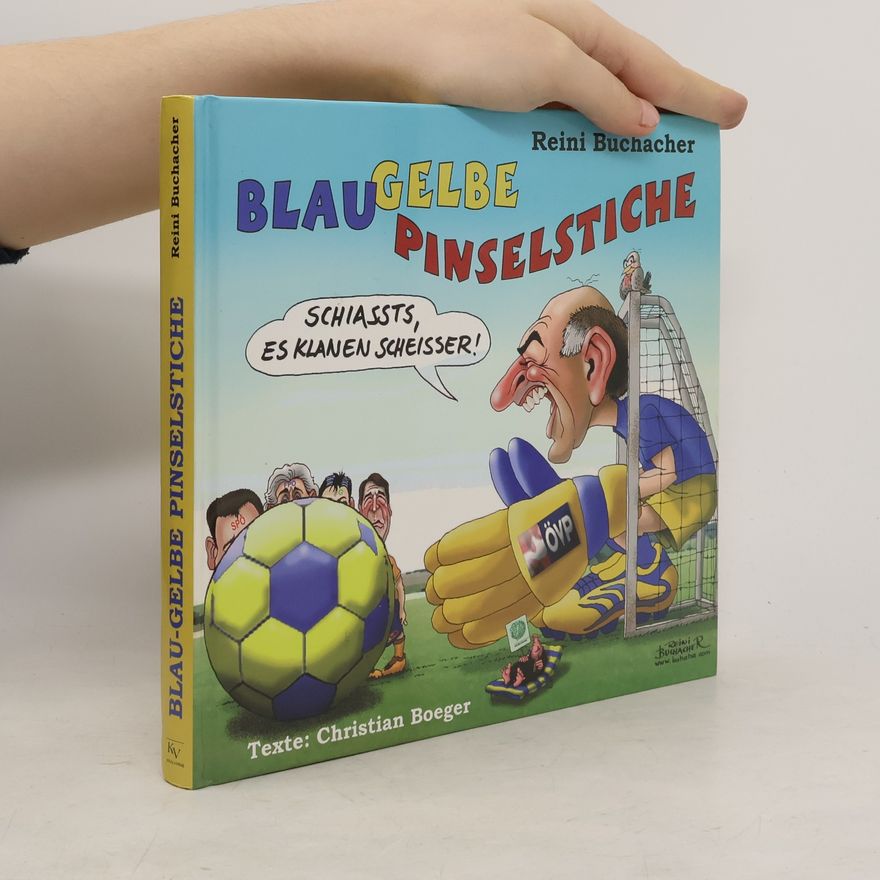 Reini Buchacher Blau-Gelbe Pinselstiche