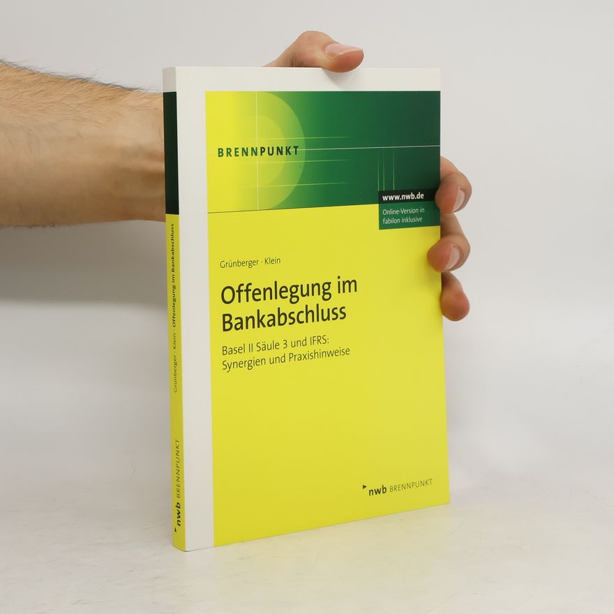 David Grünberger Offenlegung im Bankabschluss