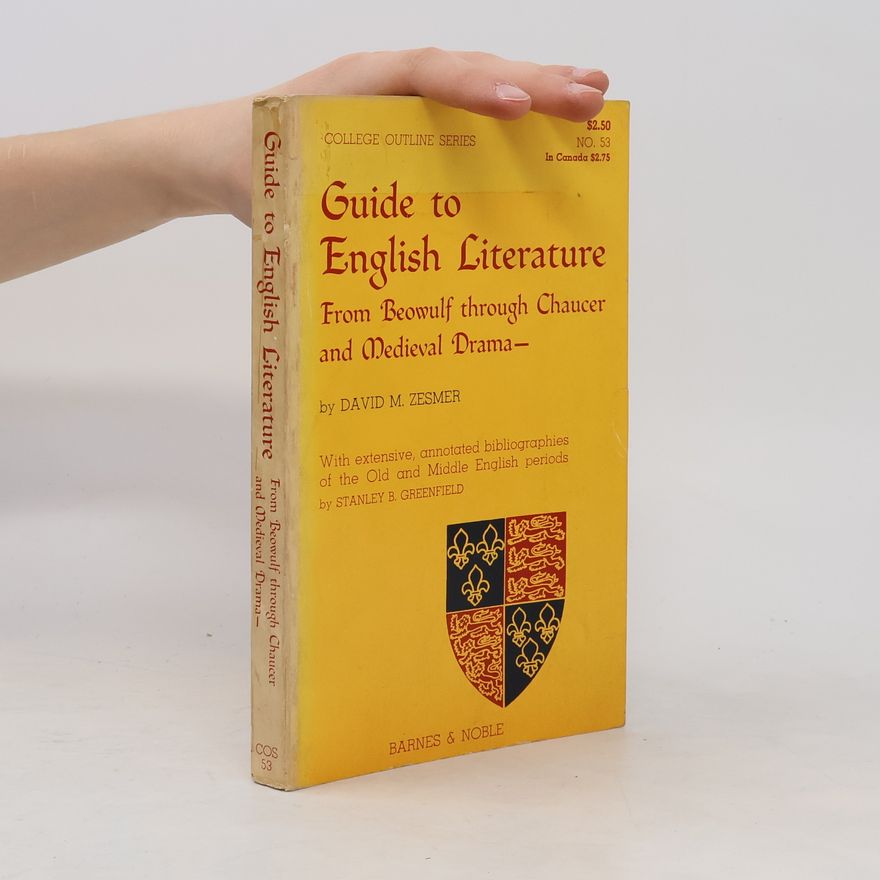 David M. Zesmer Guide to English Literature 53