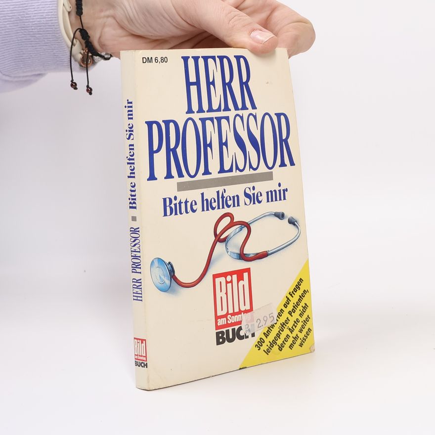W. Hans Lenhard  Herr Professor. Bitte helfen Sie mir