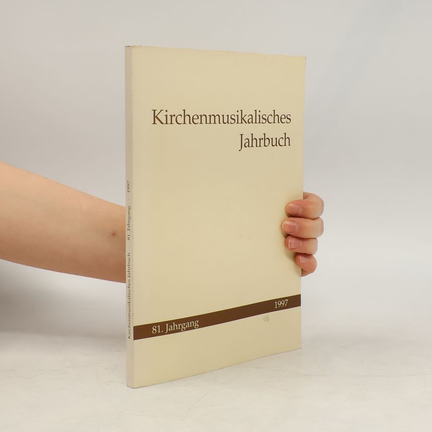 Karl Gustav Fellerer Kirchenmusikalisches Jahrbuch