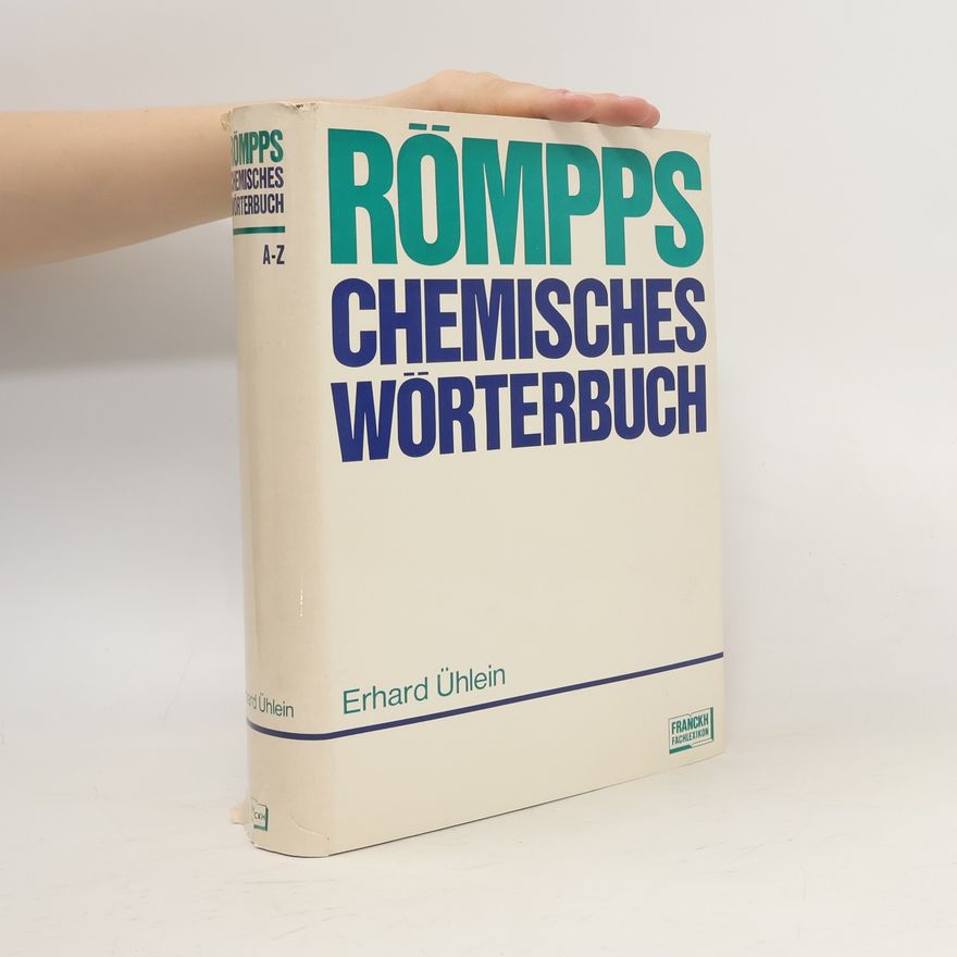 Erhard Ühlein Römpps Chemisches Wörterbuch
