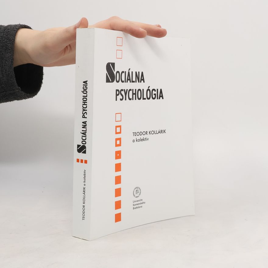 Teodor Kollárik Sociálna psychológia