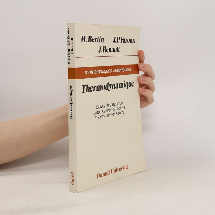 Michel Bertin Thermodynamique