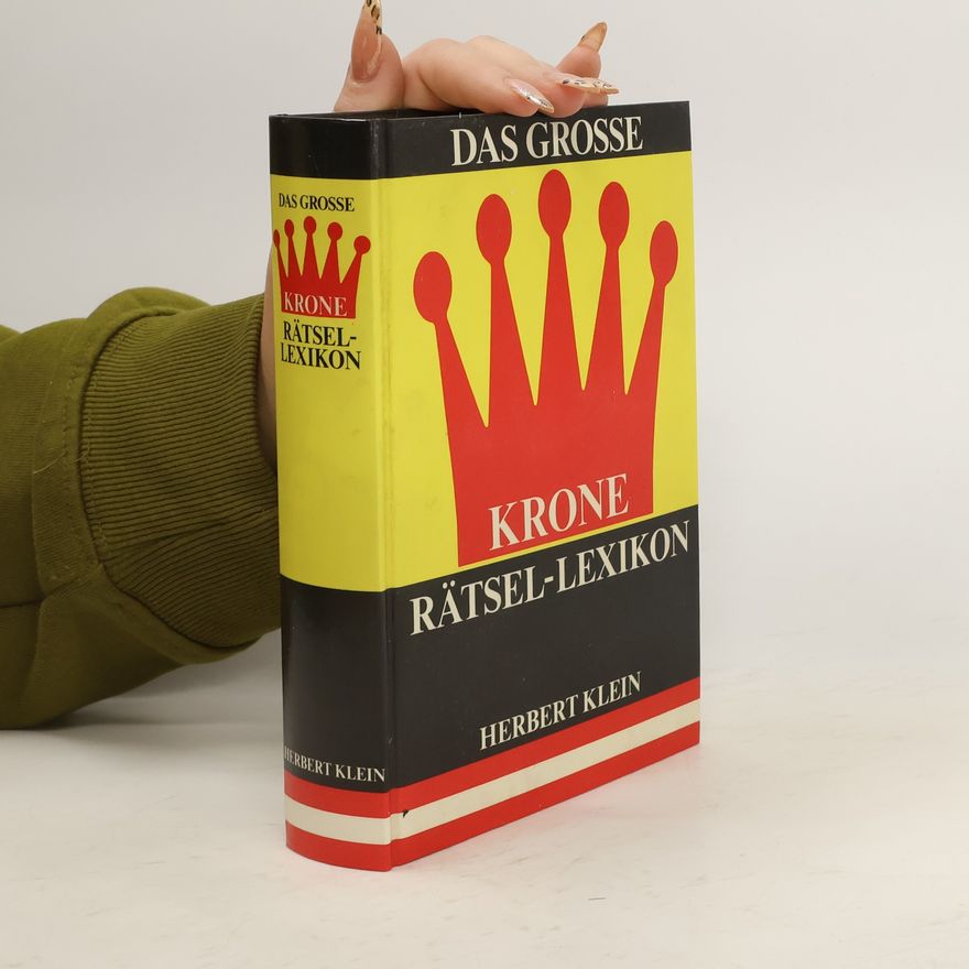 Herbert Klein Das Grosse Rätsel-lexikon Kröne