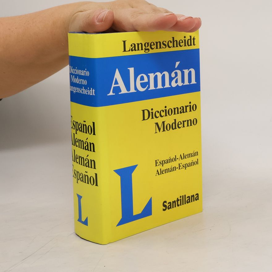 Fr Wiske Diccionario moderno Langenscheidt de los idiomas alemán y español