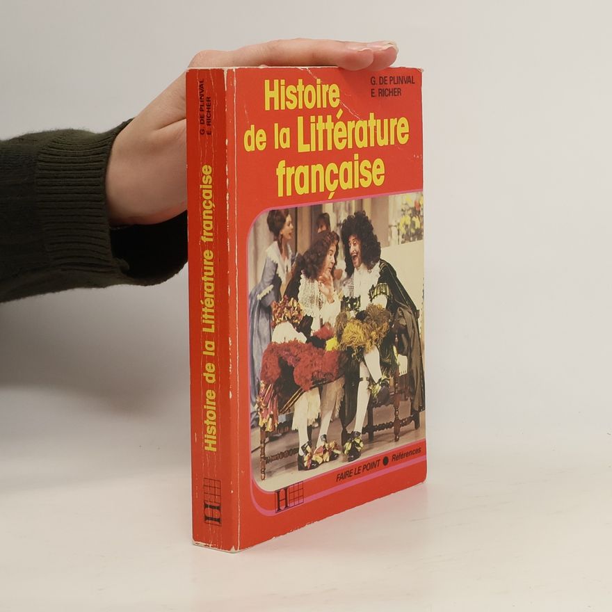 G. de Plinval Histoire de la Littérature francaise