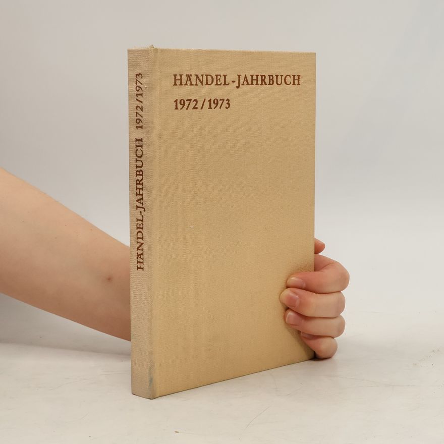 AA.VV. Händel-Jahrbuch 1972/1973