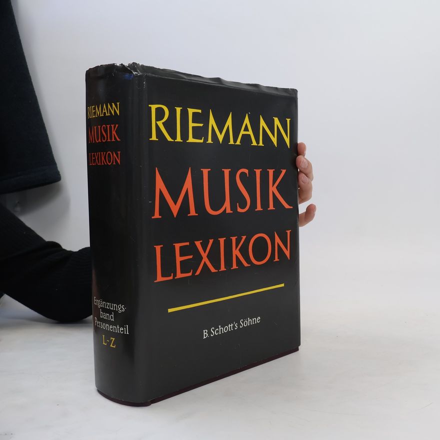 Collectif d'auteurs Riemann Musik Lexikon. Ergänzungsband: Personenteil L-Z