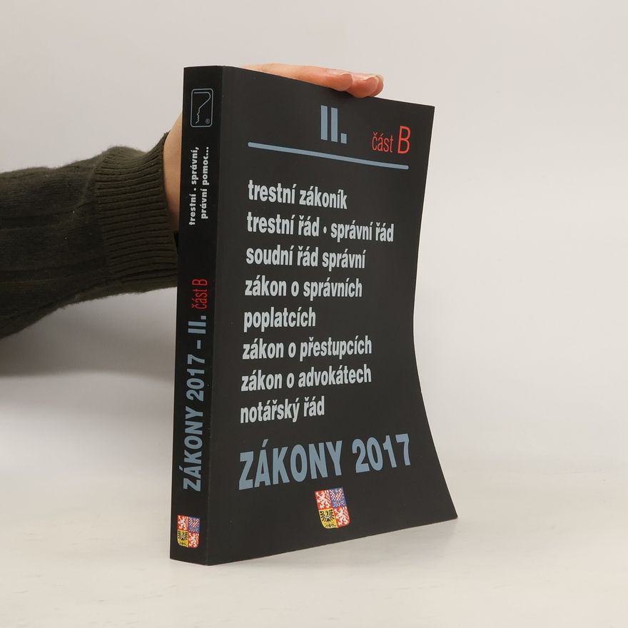 Various authors Zákony 2017 II. část B