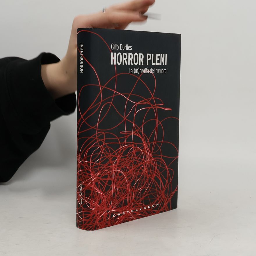 Gillo Dorfles Horror pleni