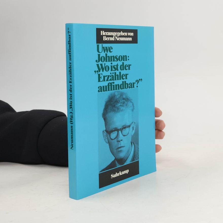 Hans-Bernd Neumann "Wo ist der Erzähler auffindbar?" : Gutachten für Verlage 1956-1958