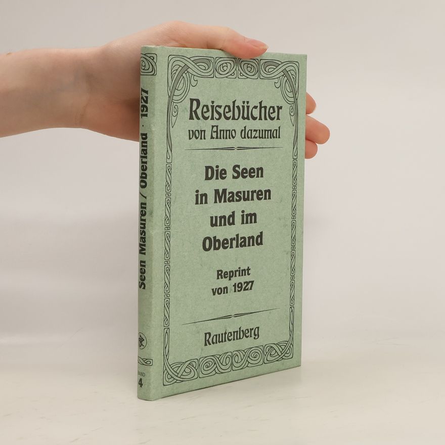 Max Simoneit Die Masurischen Seen