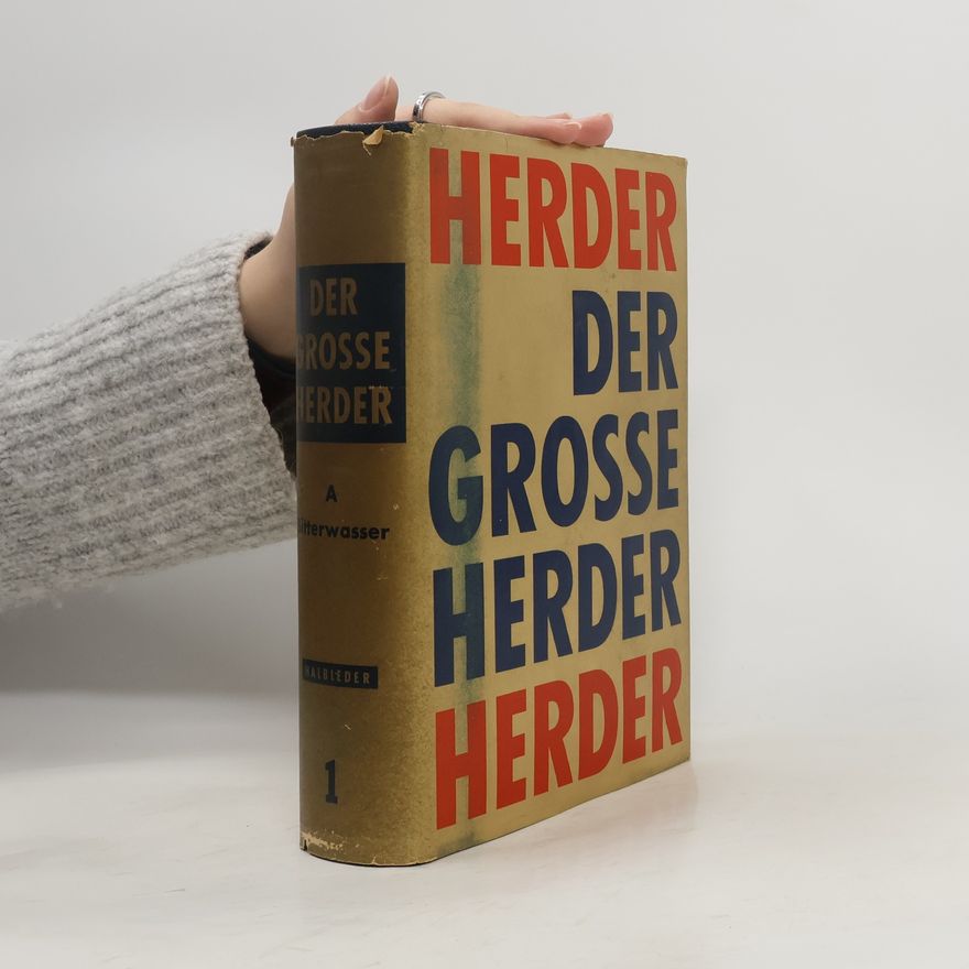 Kolektiv autorů Der grosse Herder 1. A-Bitterwasser