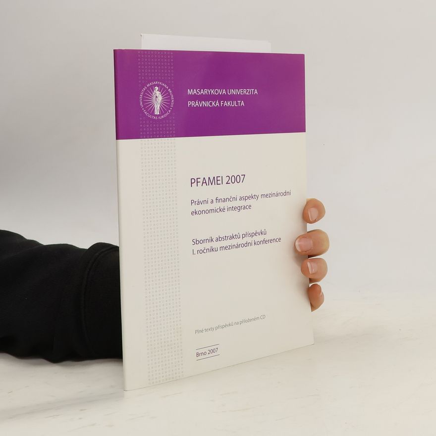 Masarykova univerzita. Právnická fakulta Masarykova univerzita Právnická fakulta - 1: PFAMEI 2007