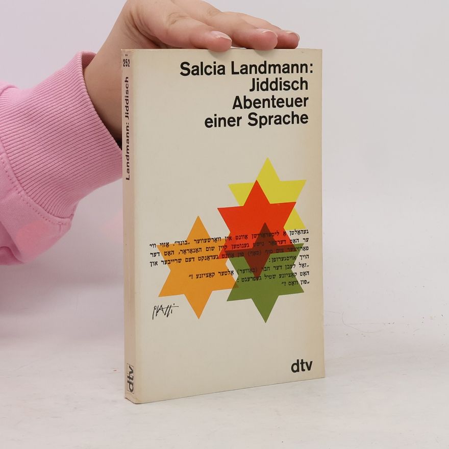 Salcia Landmann Jiddisch. Abenteur einer Sprache