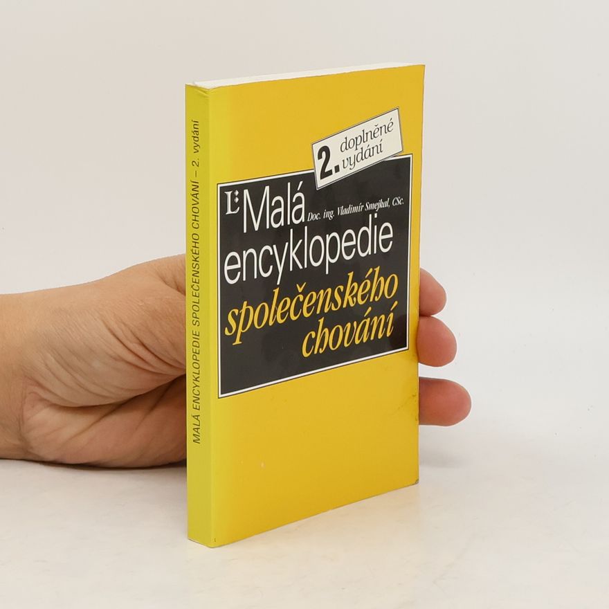 Vladimír Smejkal Malá encyklopedie společenského chování