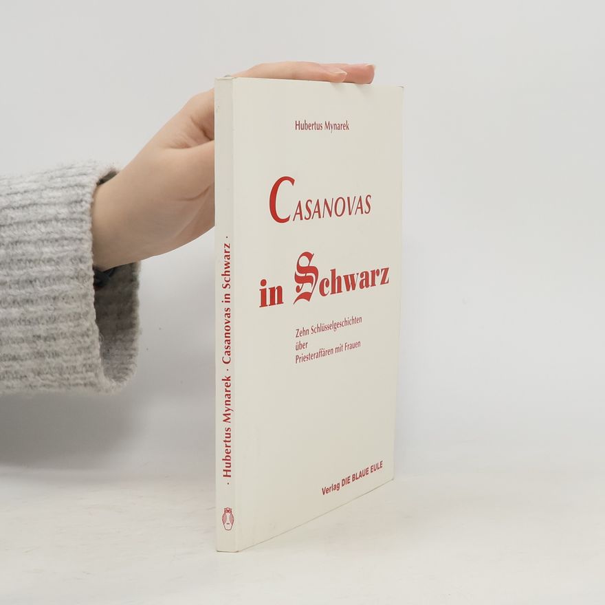 Hubertus Mynarek Casanovas in Schwarz