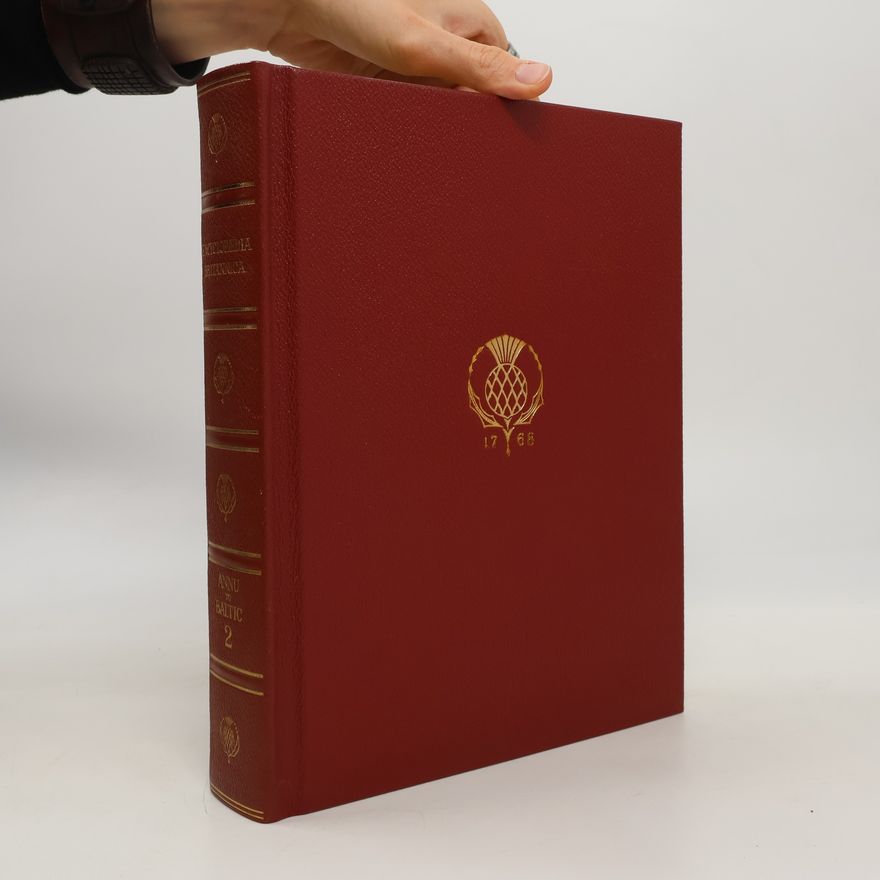 Kolektiv autorů Encyclopeadia Britannica 2. Annual Register - Baltic Sea