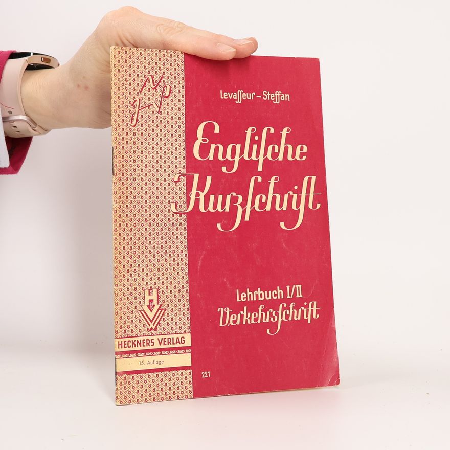 Karl Levasseur  Englische Kurzschrift