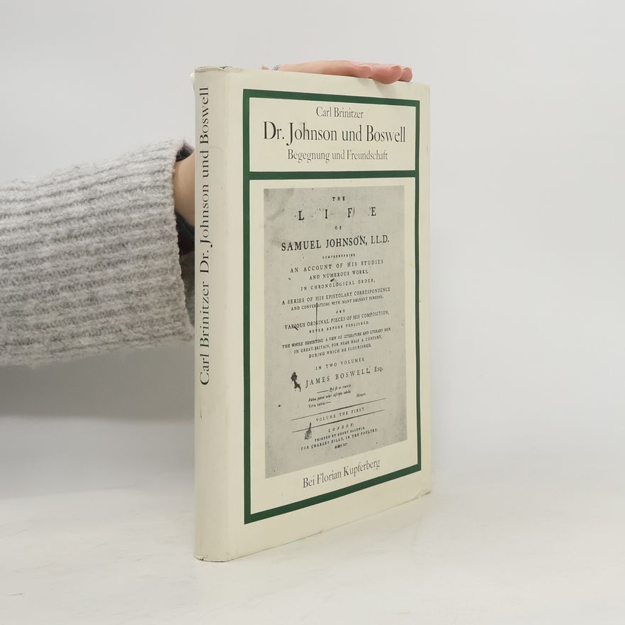 Carl Brinitzer Dr. Johnson und Boswell