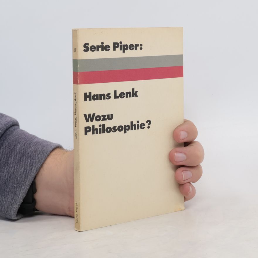 Hans Lenk Wozu Philosophie?