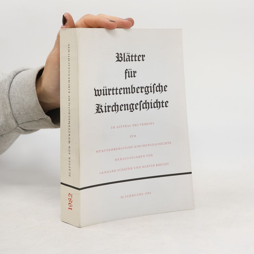 Autorenkollektiv Blätter für württembergische Kirchengeschichte