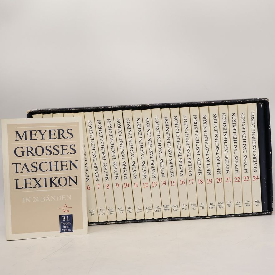 AA.VV. Meyers Grosses Taschenlexikon in 24 Bänden